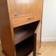 Vintage wooden retro secretary
