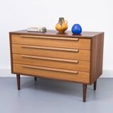 Mid-Century Teak Chest of Drawers from WK Möbel, 1960s