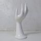 white hand ring sizer soliflore vintage jewelry holder