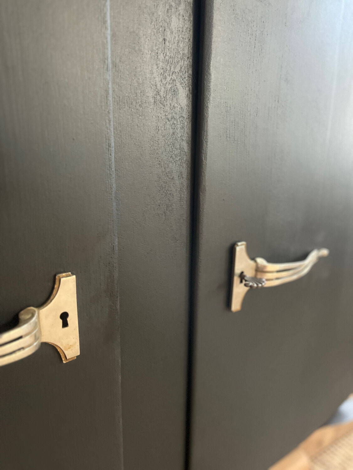 1930s sideboard with mustache feet