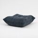 Fauteuil Togo et pouf en velours côtelé gris par Michel Ducaroy pour Ligne Roset, 1973