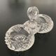 Crystal effect molded glass salter