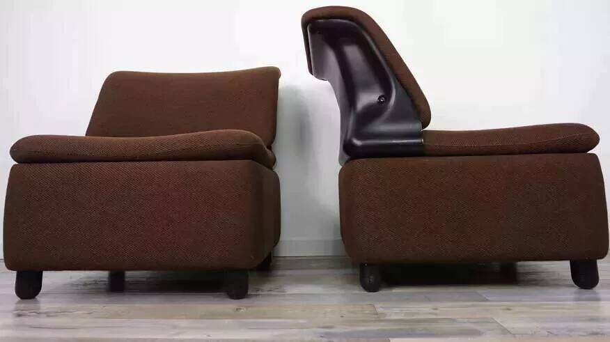 Pair of vintage armchairs