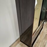 1950s rosewood display cabinet