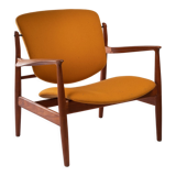 Fauteuil modèle FD136 Finn Juhl 1950s