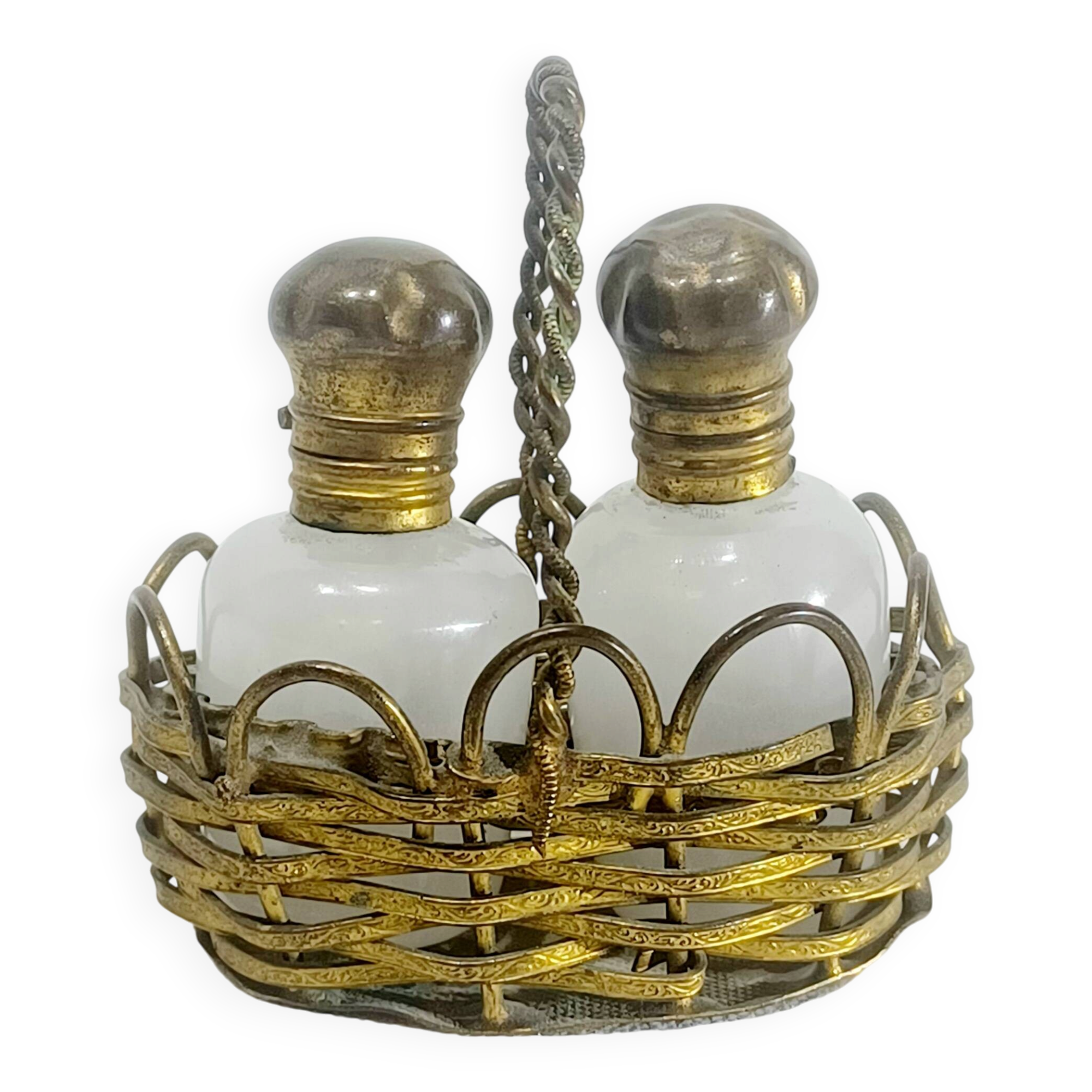 Pair of salt shakers