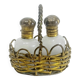 Pair of salt shakers