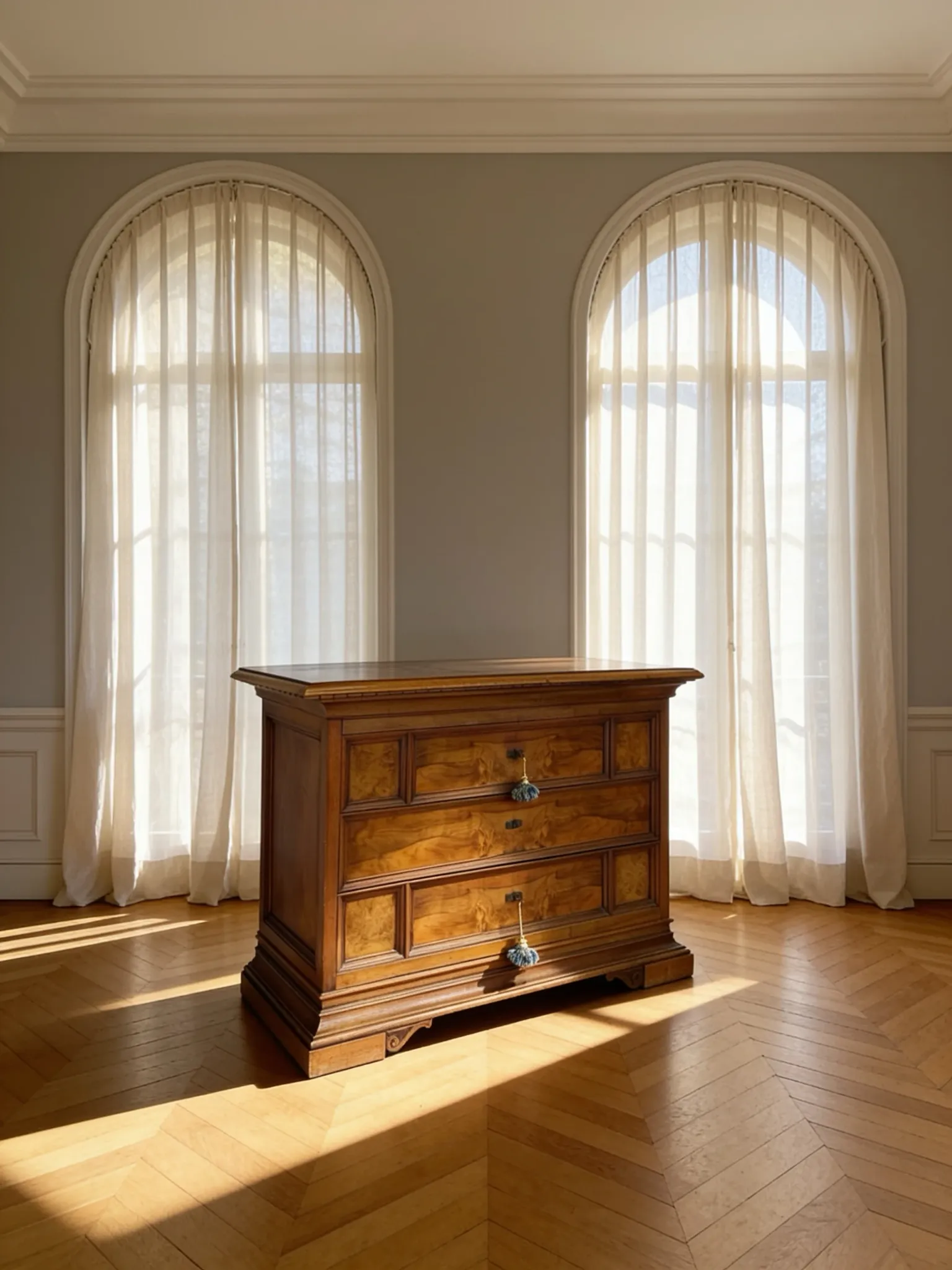 Elegant antique Italian chest of drawers, dating from the 20th century