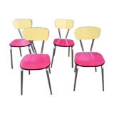Bicolor formica chairs