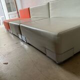 3 modular Plastics armchairs by Piero Lissoni for Kartell, 1970
