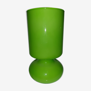 Ikea blown glass lamp