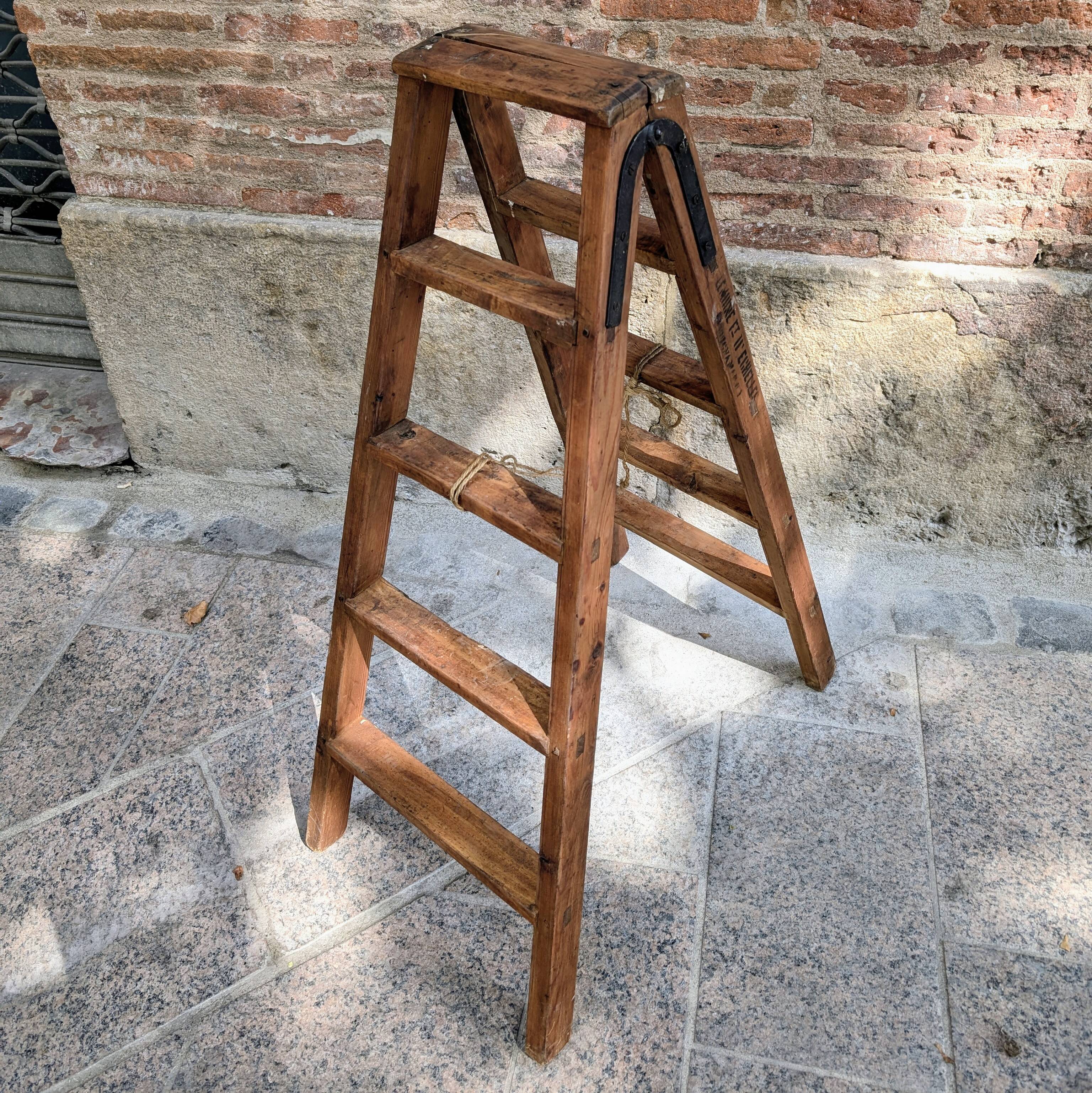 Old painter's stepladder