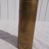 Oriental brass pepper mill