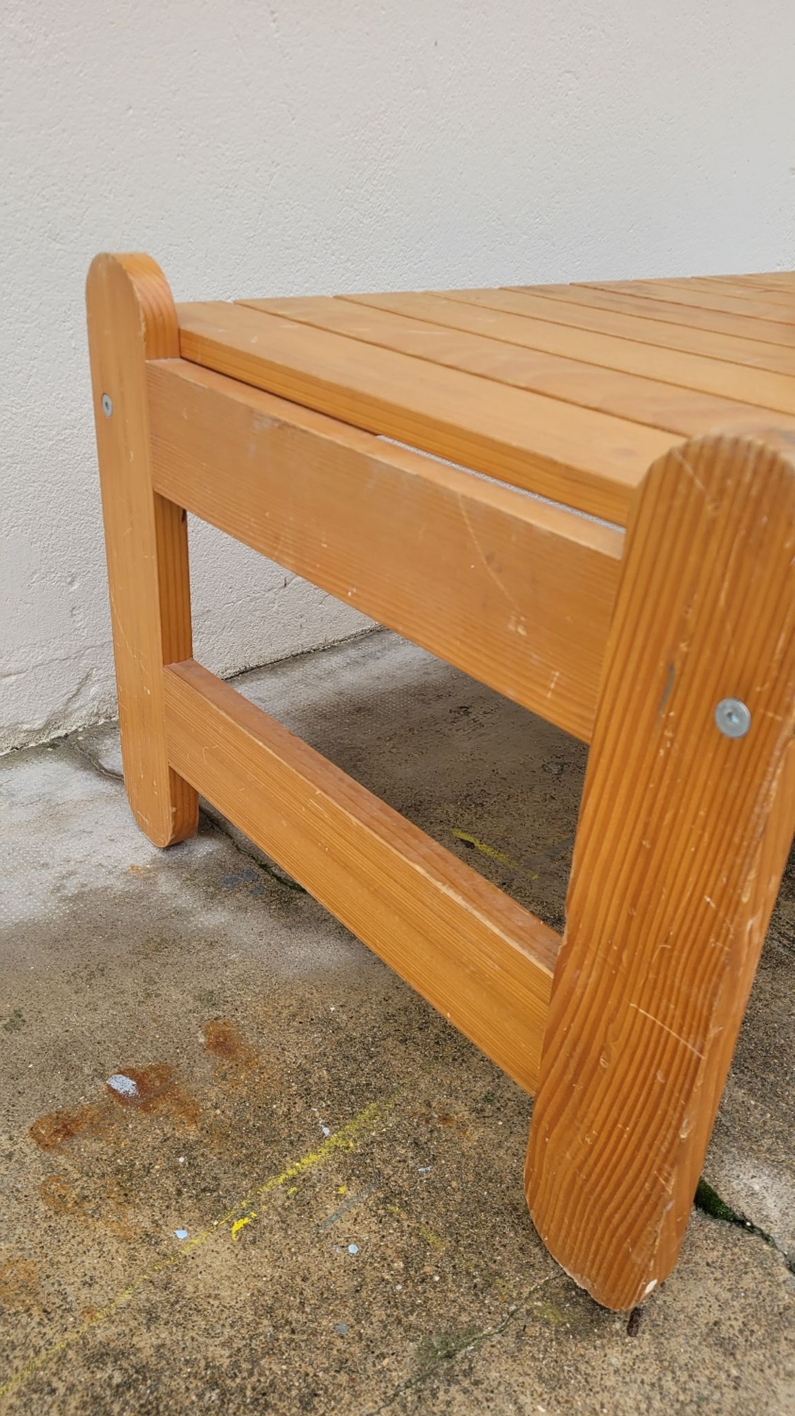 Pine coffee table