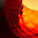 Czechoslovak Colored Glass Table Lamp by OPP Jihlava, 1970s