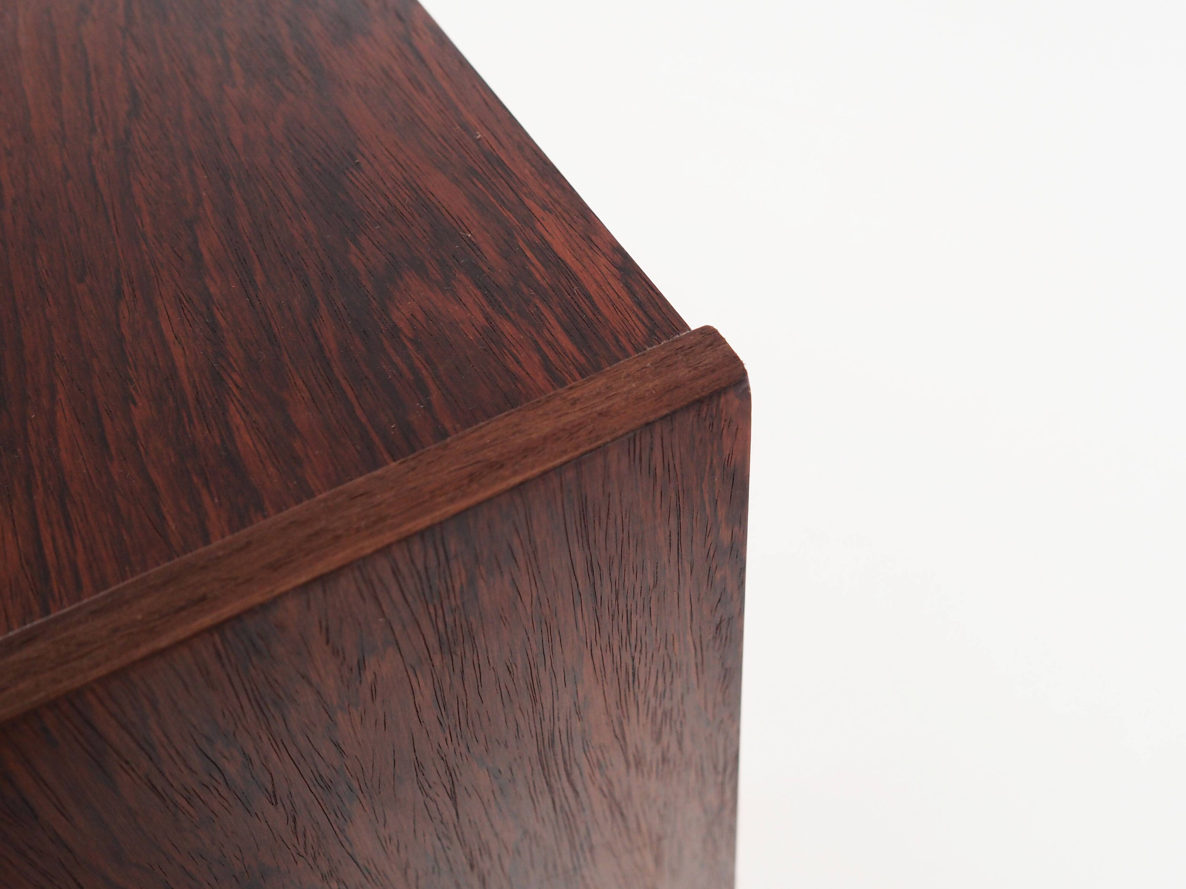 Rosewood highboard, Danish design, 1970s, production: Denmark