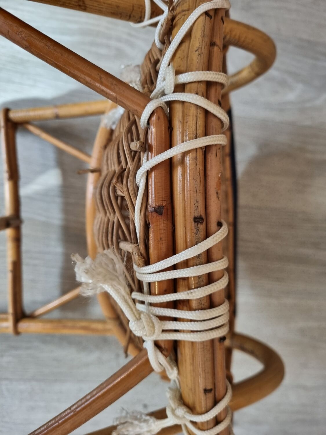 Rattan armchair from 1970