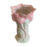 Vase box bouquet tulips molded pink