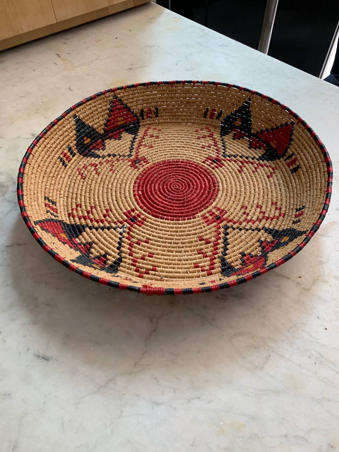 Set of woven Haoussa baskets