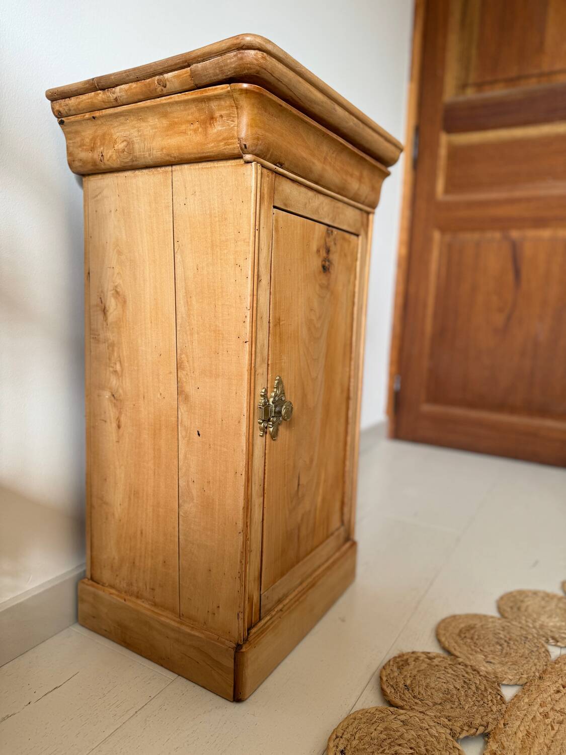 Old small jam cupboard or period bedside cabinet