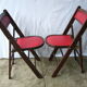 Wooden folding chairs and 60s shanghai skai