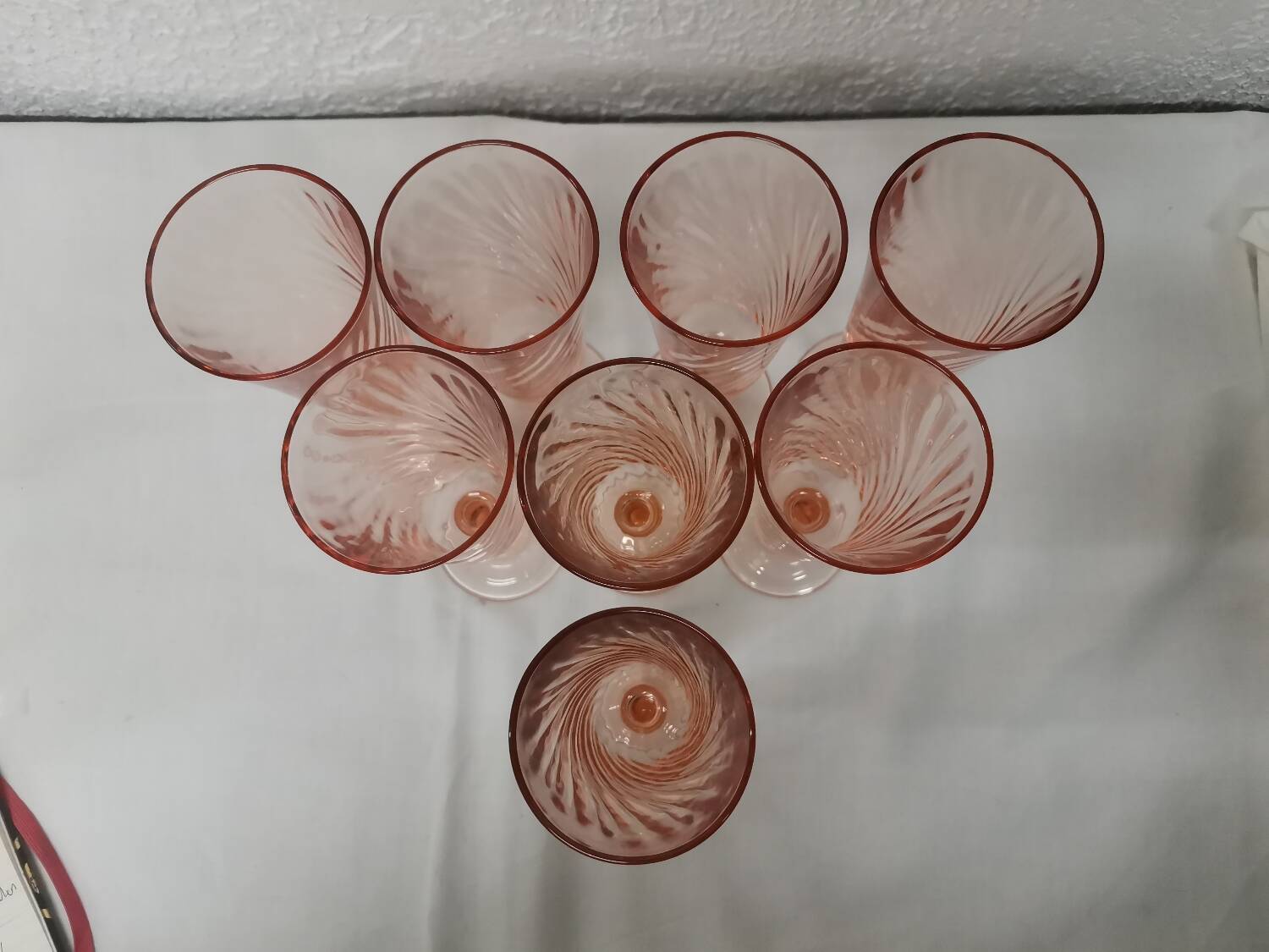 Rosaline champagne flutes