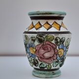 Small cerart earthenware vase