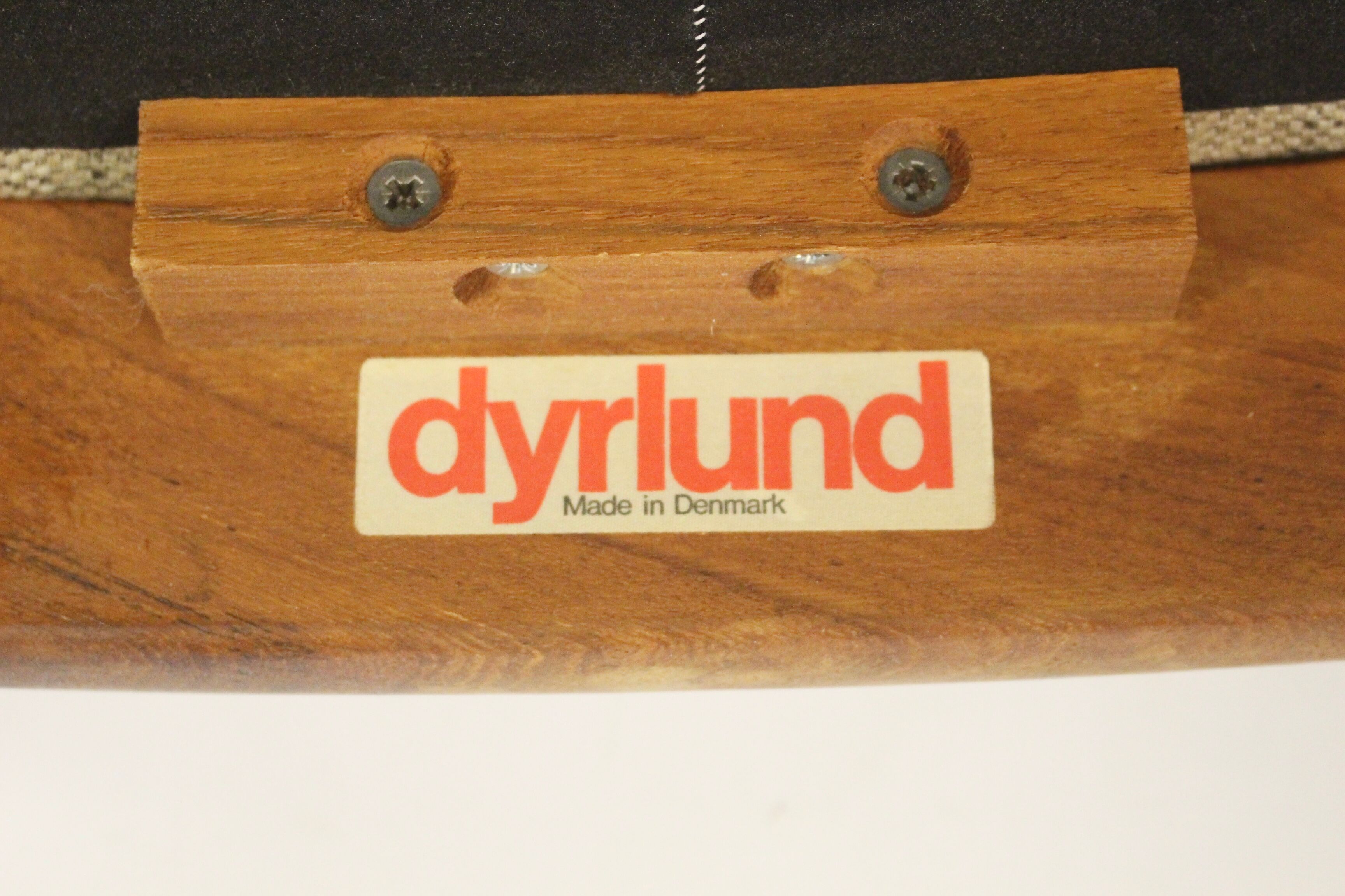 Set of 4 chairs dyrlund year 60 in teak