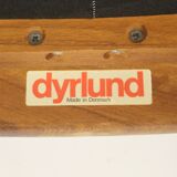 Set of 4 chairs dyrlund year 60 in teak