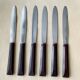 6 Bakelite table knives Pradel 255