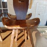 Brutalist table and chairs