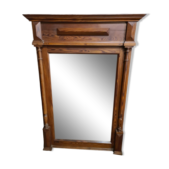 Wooden mirror, 127x89 cm