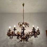 Stunningly Large Italian Hollywood Regency Chandelier by Hans Kögl