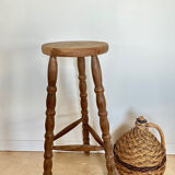 high tripod stool