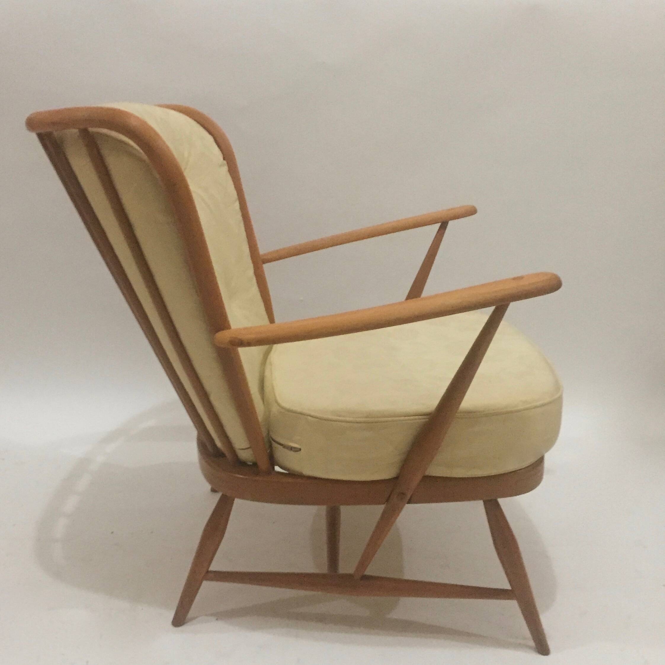 Pair of Ercol armchairs from the 60s