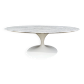 Originele Knoll Tulip Ovale Salontafel Eero Saarinen Statuarietto 107x70