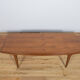 Table basse en teck mid century par Johannes Andersen pour CFC Silkeborg, Danemark, 1960s
