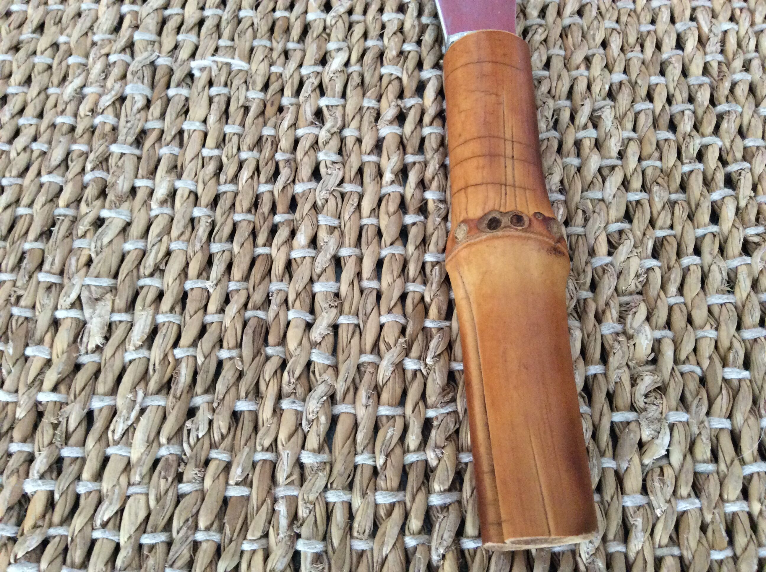 Bamboo cake knife