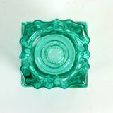 Vintage Glass Candle Holder By Vladislav Urban For Rosice, 1960s