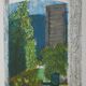 Guy Bardone: Window with Fruits, signed original lithograph.