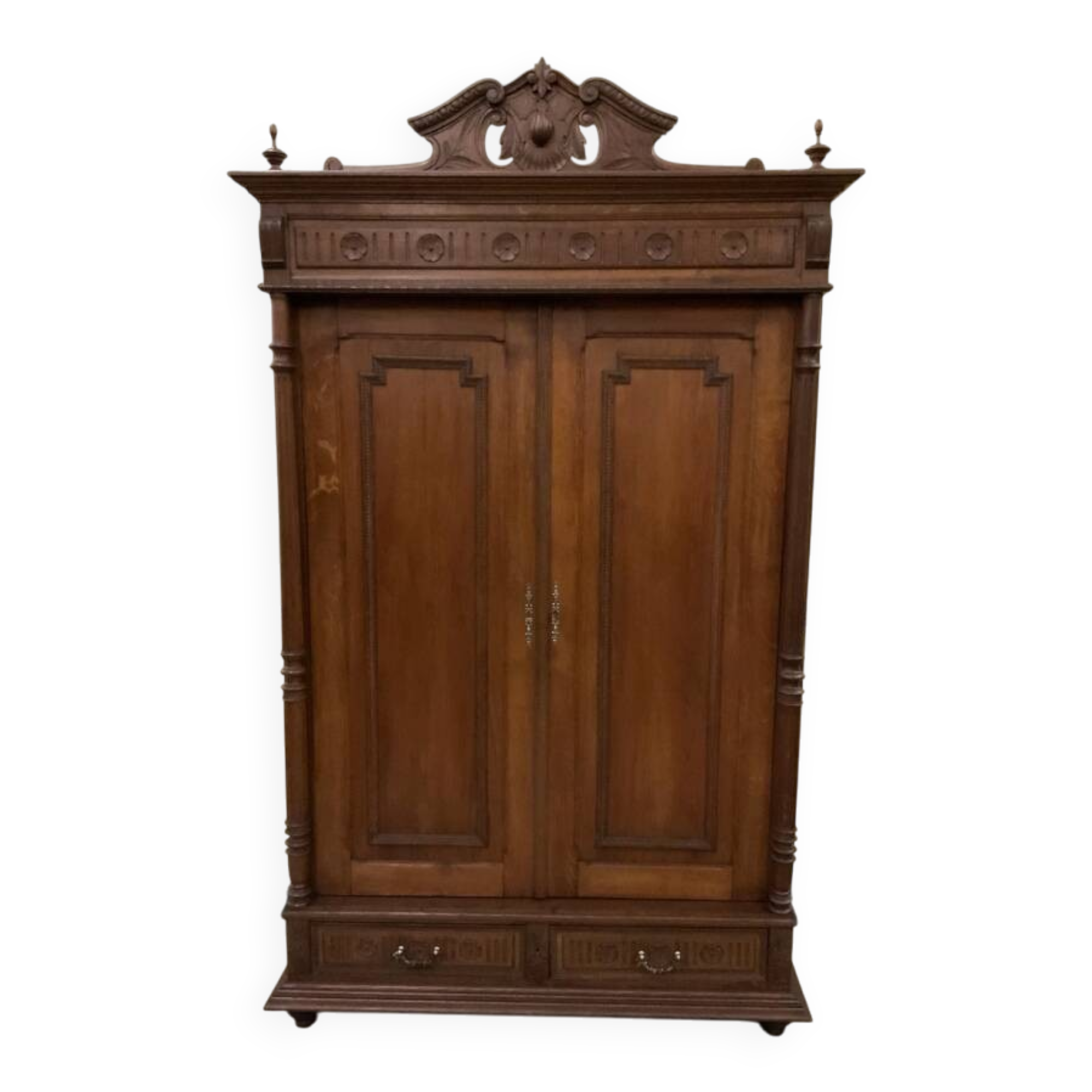Antique Gründerzeit wardrobe