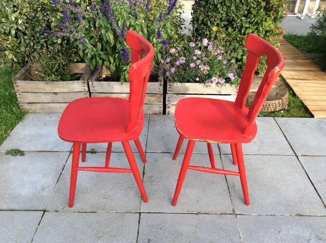 2 chaises western