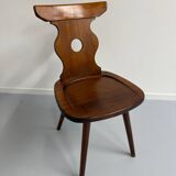 6 vintage 60s bistro-look dining chairs