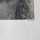 Lithograph in black - By Berlauts, Paris