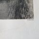 Lithographie en noir - Par Berlauts, Paris