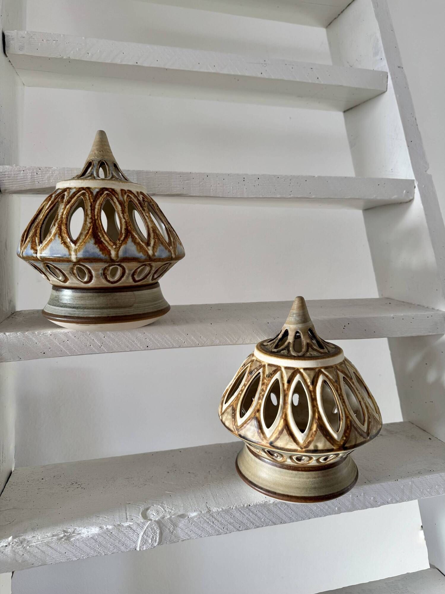 lantern Noomi Backhausen, Søholm Stentøj, Denmark, mid century