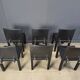 Arcadia dining chairs by Paolo Piva for B&B Italia set of 6