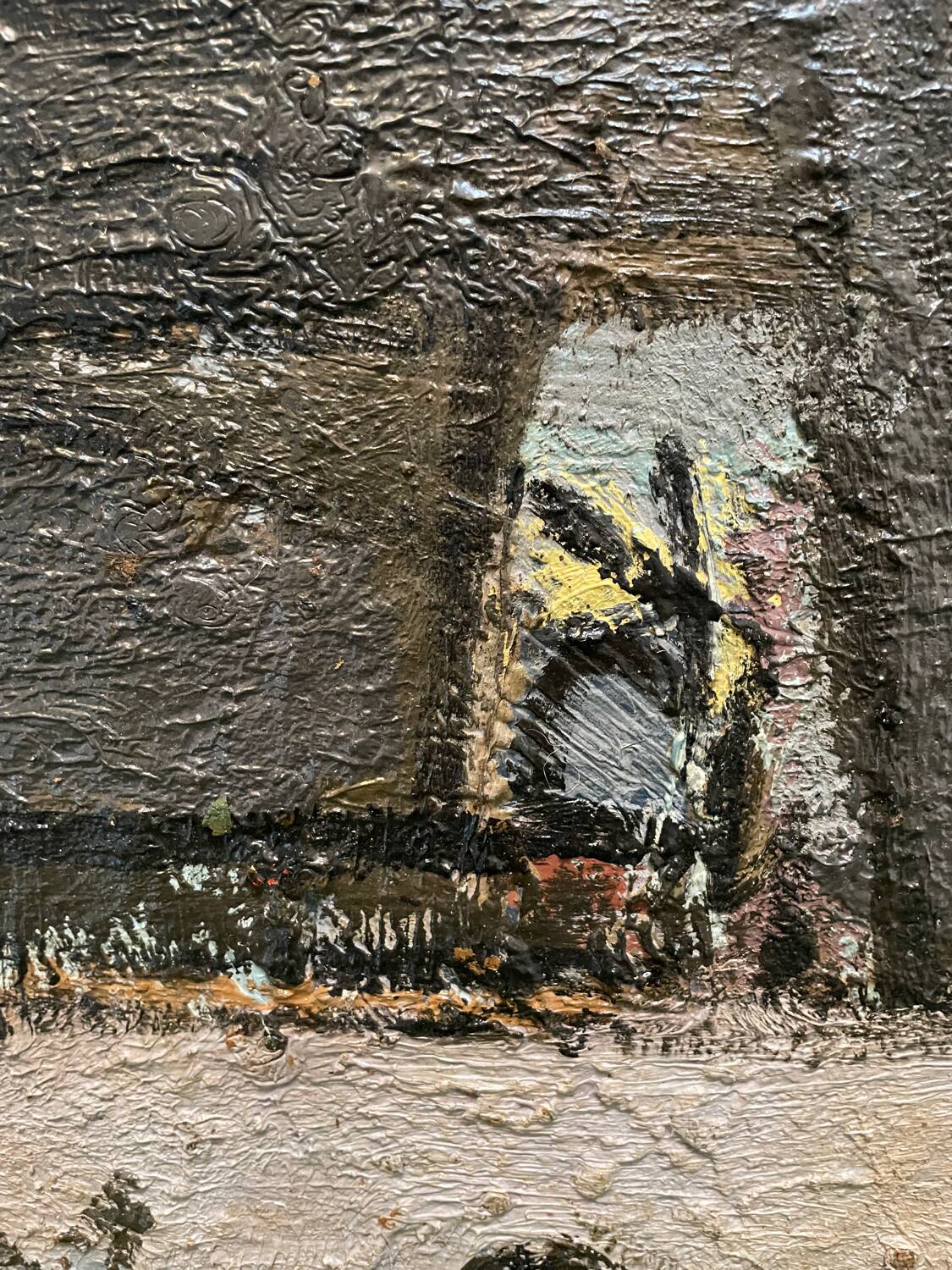 Abstract painting after the war 1967