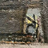 Tableau abstraction après guerre 1967