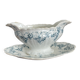 Maastricht earthenware sauce boat, Clara model